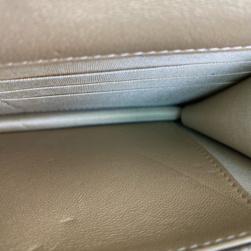 △ Chanel 香奈兒 19 Gold Lambskin Silver And Gold Tone Metal Ruthenium-Finish Metal Wallet On Chain No.30 19金色小羊皮銀色和金色金屬鍍釕金屬鎖鏈銀包No.30 - 257022476-20