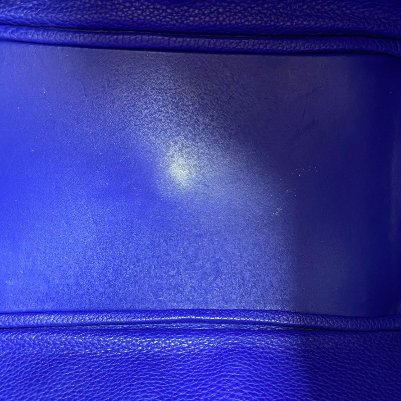 △ Hermes 愛馬仕 Electric Blue Clemence Calfskin Palladium Plated Metal Lindy 34 2 Way Bag Stamp [P] 藍色粒紋小牛皮鍍鈀金屬兩用袋[P]刻 - 257022469-16