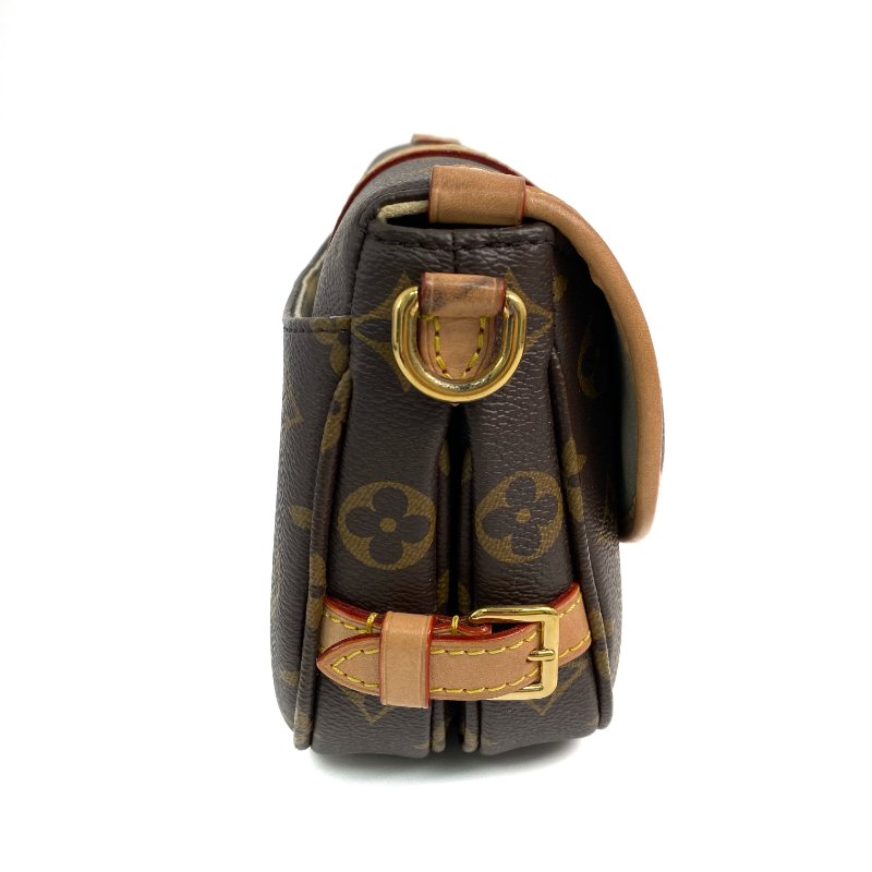 △ Louis Vuitton 路易威登 Brown Coated Canvas Monogram Saumur BB 2 Way Bag M46740 啡色塗層帆布經典老花兩用袋 - 257022865-4