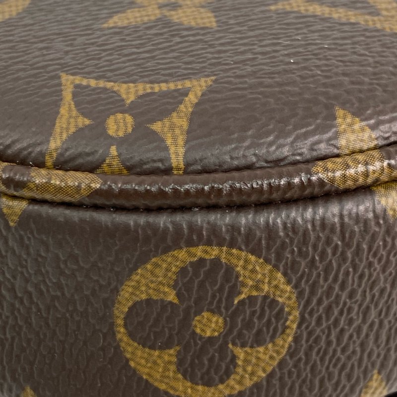 △ Louis Vuitton 路易威登 Brown Coated Canvas Monogram Saumur BB 2 Way Bag M46740 啡色塗層帆布經典老花兩用袋 - 257022865-9
