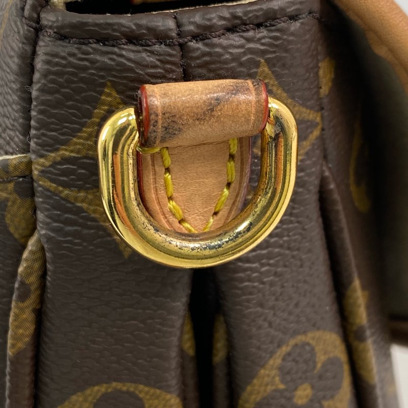 △ Louis Vuitton 路易威登 Brown Coated Canvas Monogram Saumur BB 2 Way Bag M46740 啡色塗層帆布經典老花兩用袋 - 257022865-14