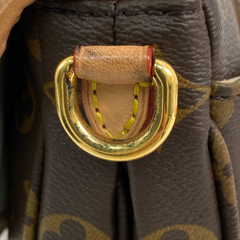 △ Louis Vuitton 路易威登 Brown Coated Canvas Monogram Saumur BB 2 Way Bag M46740 啡色塗層帆布經典老花兩用袋 - 257022865-15