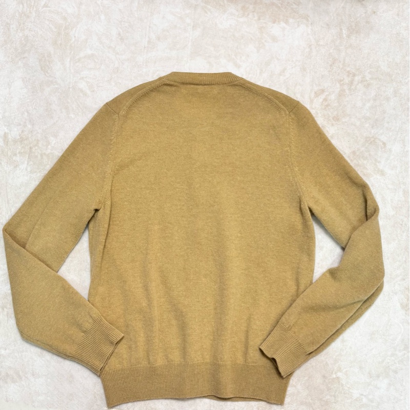 女版 Comme des Garçons Play CDG Play 駝色羊毛外套 白愛心🤍-5