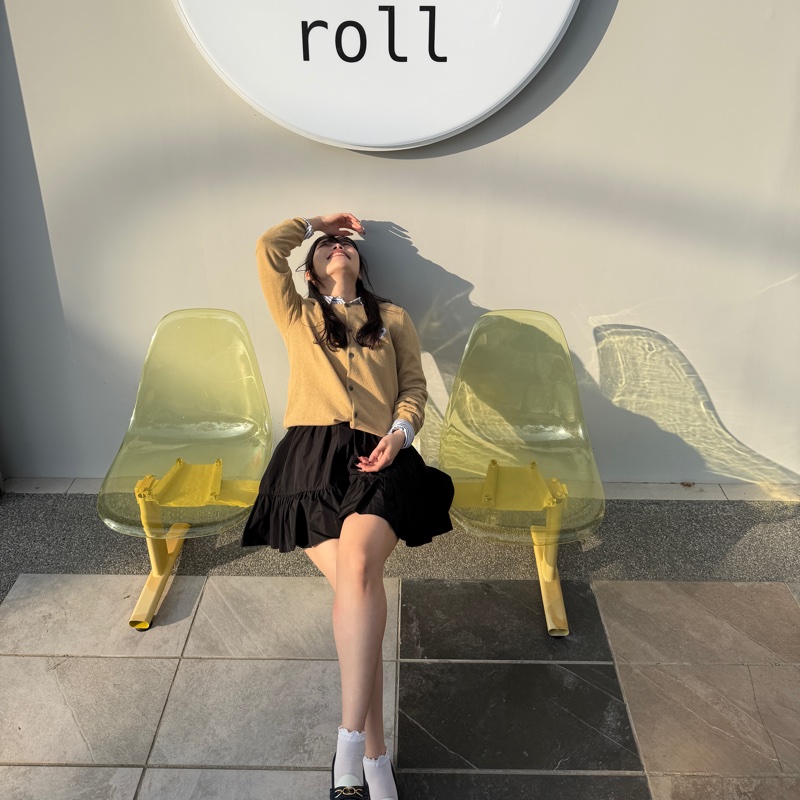 女版 Comme des Garçons Play CDG Play 駝色羊毛外套 白愛心🤍-9