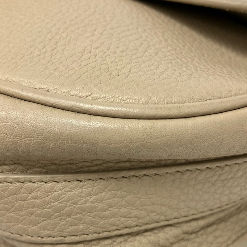 ☆ Christian Dior 迪奧 Beige Calfskin Bobby Shoulder Bag 米色小牛皮肩背袋 - 257023046-10