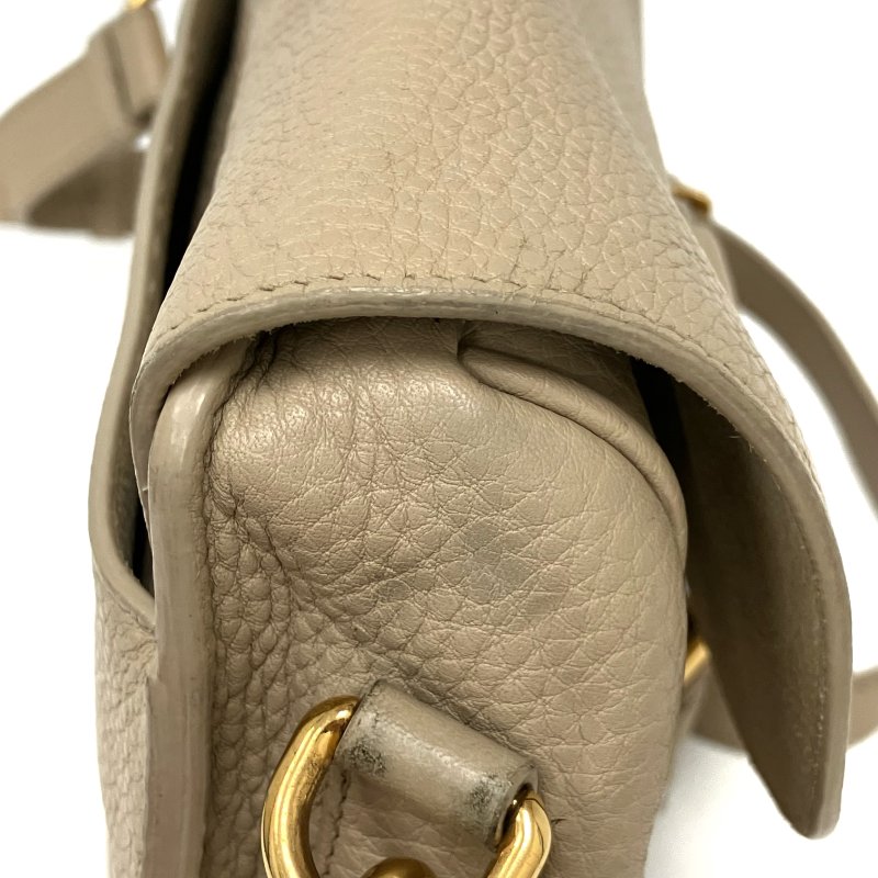 ☆ Christian Dior 迪奧 Beige Calfskin Bobby Shoulder Bag 米色小牛皮肩背袋 - 257023046-15