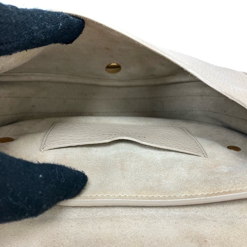 ☆ Christian Dior 迪奧 Beige Calfskin Bobby Shoulder Bag 米色小牛皮肩背袋 - 257023046-21