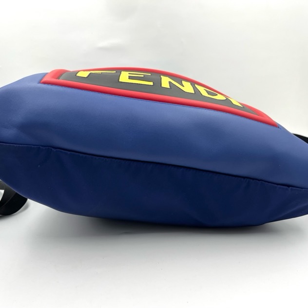 Fendi. 年輕款手提後背輕量兩用帆布包-13