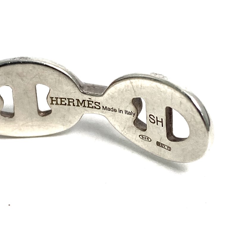 ☆ Hermes 愛馬仕 925 Silver Chaine D'ancre Bangle 925純銀手鐲 - 257023002-5