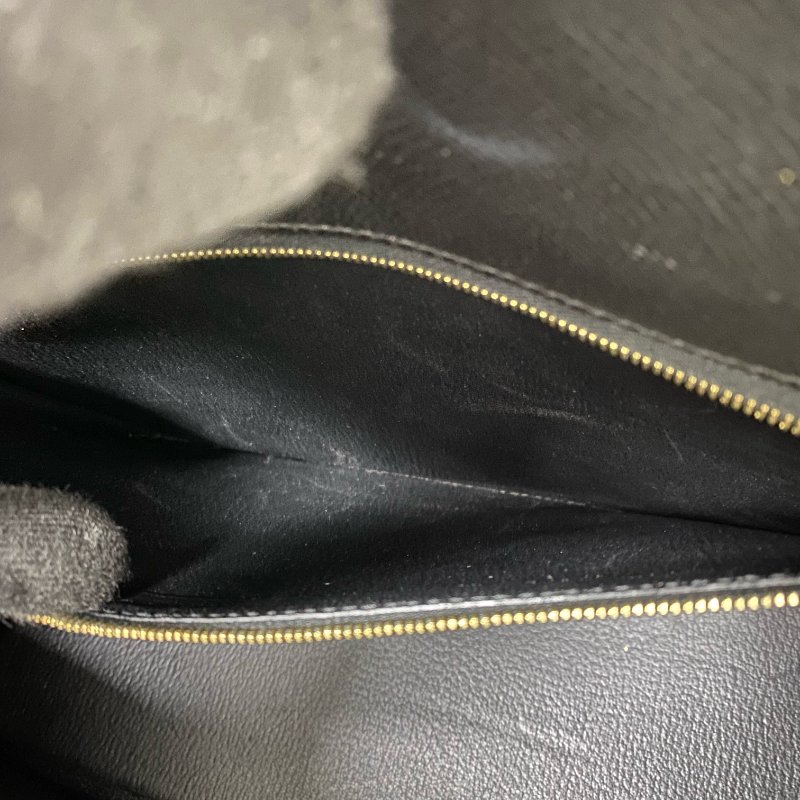 △ Hermes 愛馬仕 89 Noir Epsom Calfskin Gold Plated Metal Kelly 32 2 Way Bag Stamp [O] 黑色壓紋小牛皮鍍金金屬手袋[O]刻 - 257023064-22