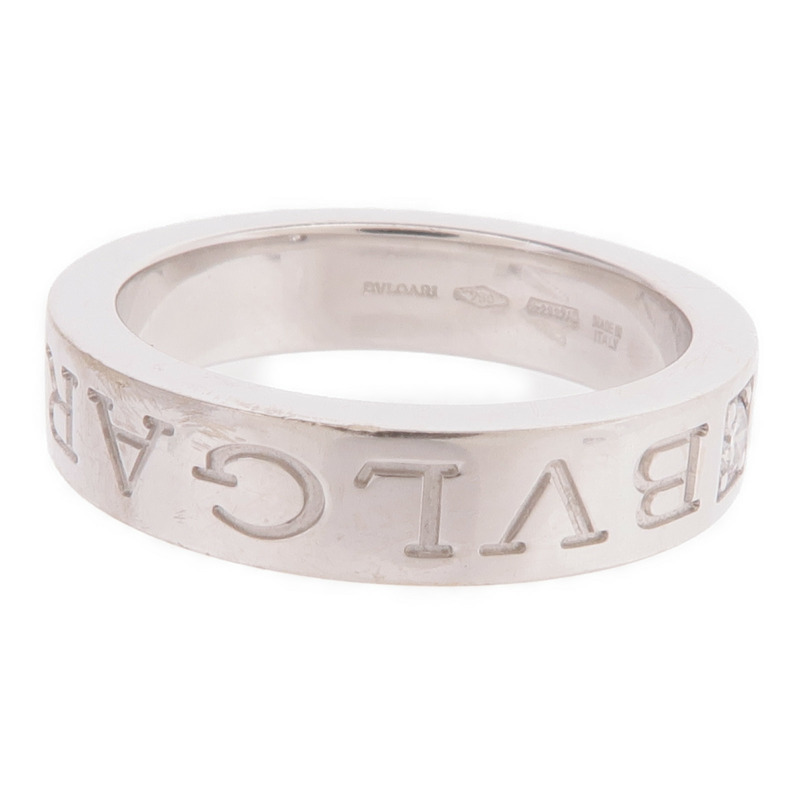 BVLGARI 18K白金B.Zero1 Essentiai Ring鑽石戒指US#4-3