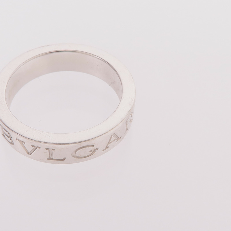 BVLGARI 18K白金B.Zero1 Essentiai Ring鑽石戒指US#4-8