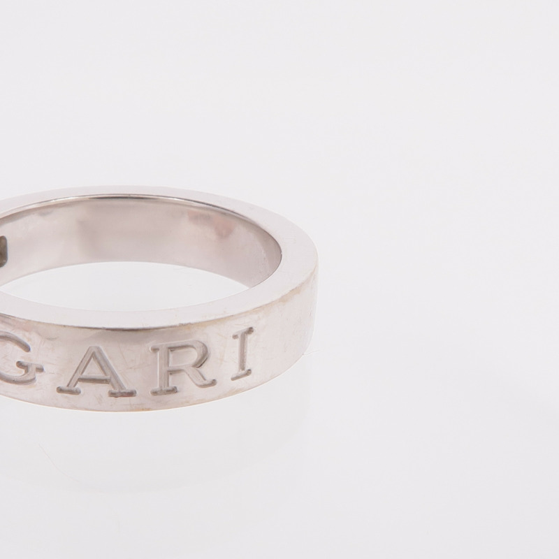 BVLGARI 18K白金B.Zero1 Essentiai Ring鑽石戒指US#4-9