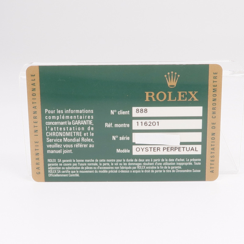 ROLEX Datejust 116201-17