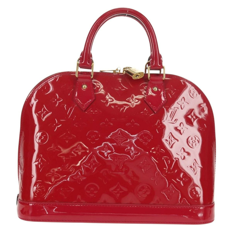 【日本直送】路易威登 Monogram Vernis Alma 小號手袋 Rose Andian M91770 正品 yk19570V-1