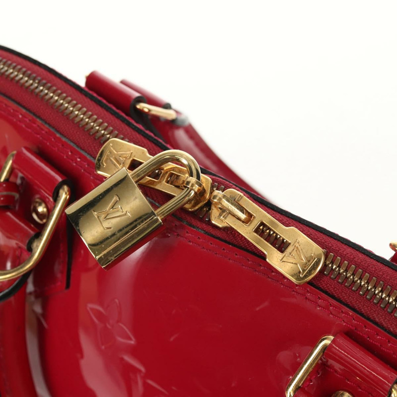 【日本直送】路易威登 Monogram Vernis Alma 小號手袋 Rose Andian M91770 正品 yk19570V-8