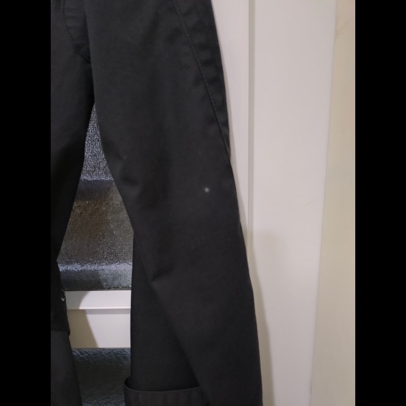 Burberry 黑色雙排釦風衣-2