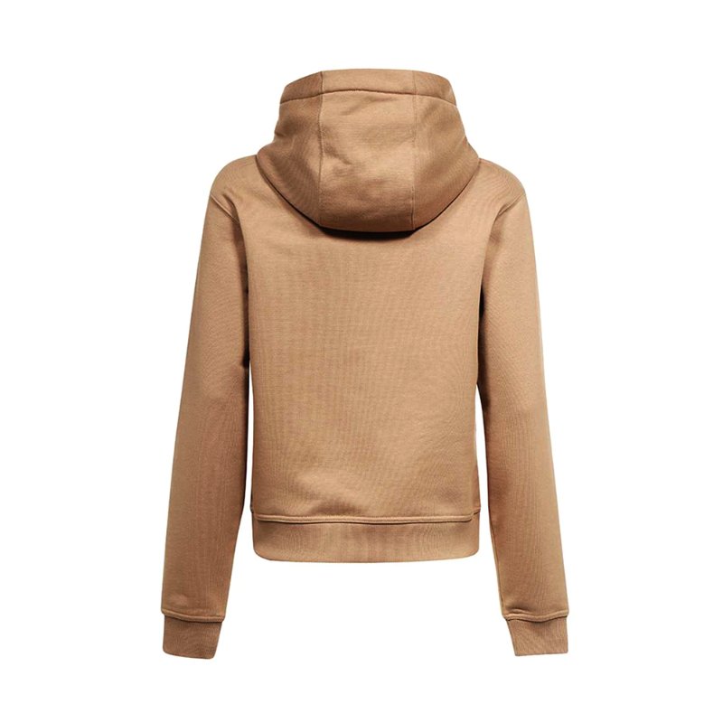Burberry Logo Printed Hoodie for Women in Camel - 8060702-Camel ( Size: S / M / L )-1
