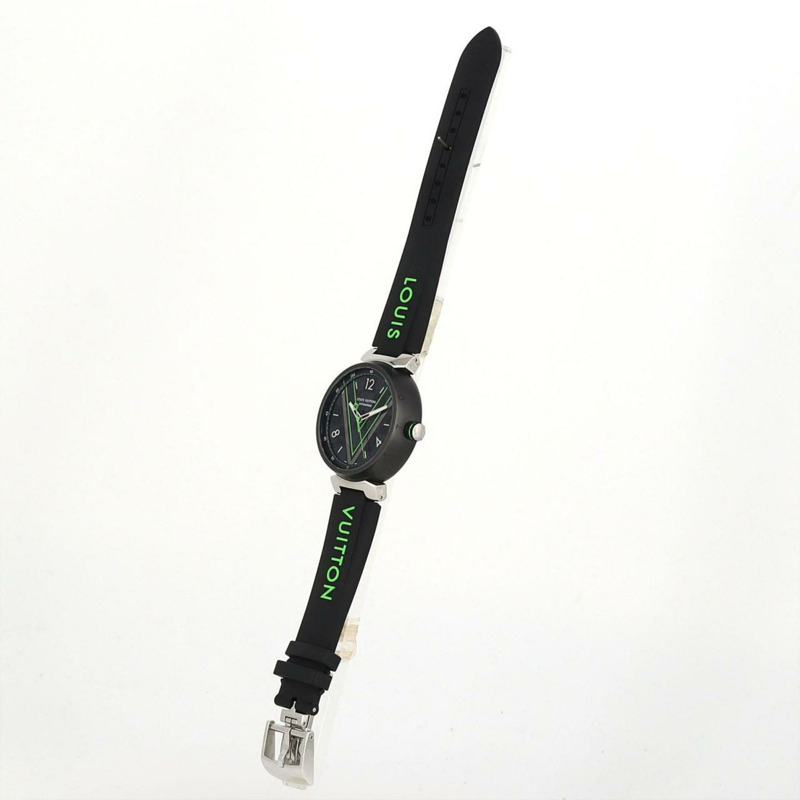 路易威登 Tambour QA131Z 不鏽鋼自動腕錶-1