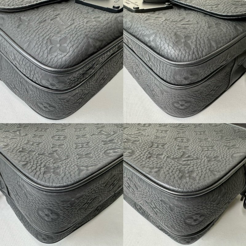 LV 全新S Lock牛皮壓花郵差包-8