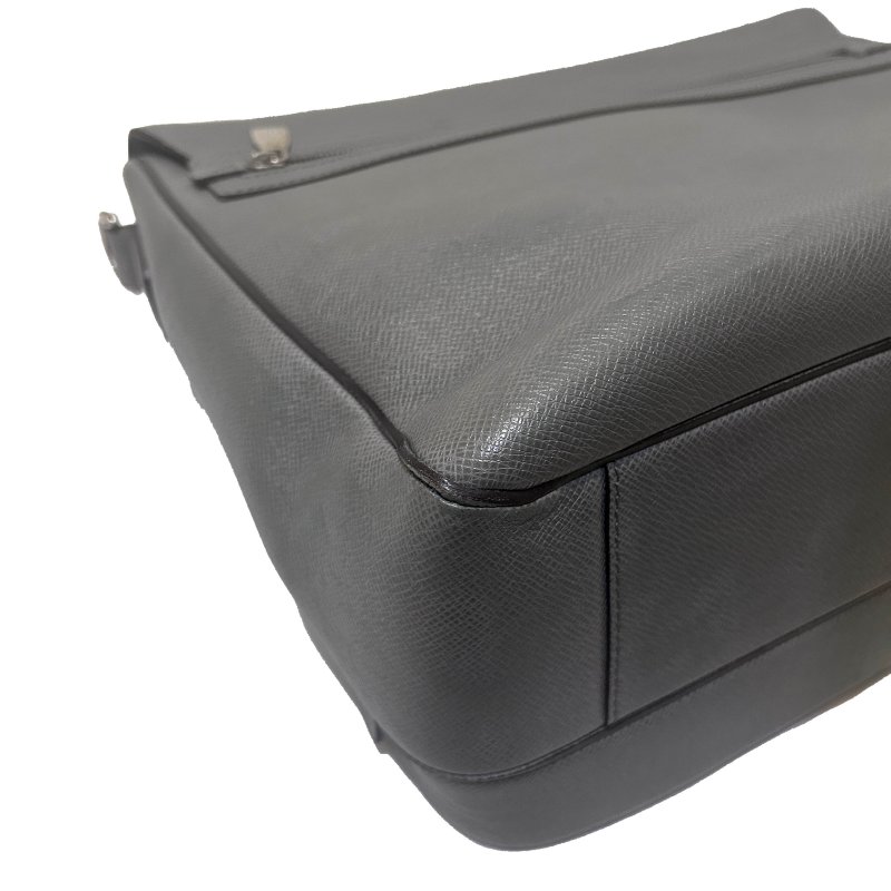 LV灰色全皮Taiga提背二用公事包(GM)-6