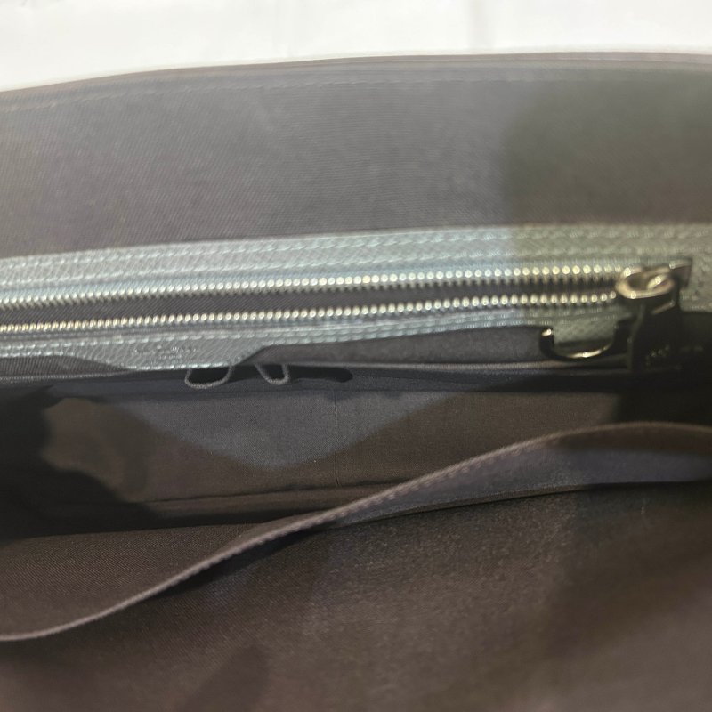 LV灰色全皮Taiga提背二用公事包(GM)-10