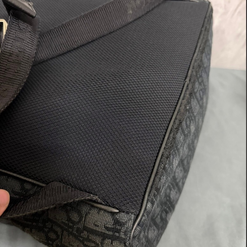 Dior雙肩包Motion Oblique拼皮背包書包-6