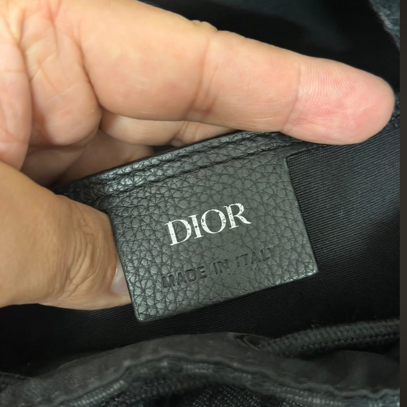 Dior雙肩包Motion Oblique拼皮背包書包-16