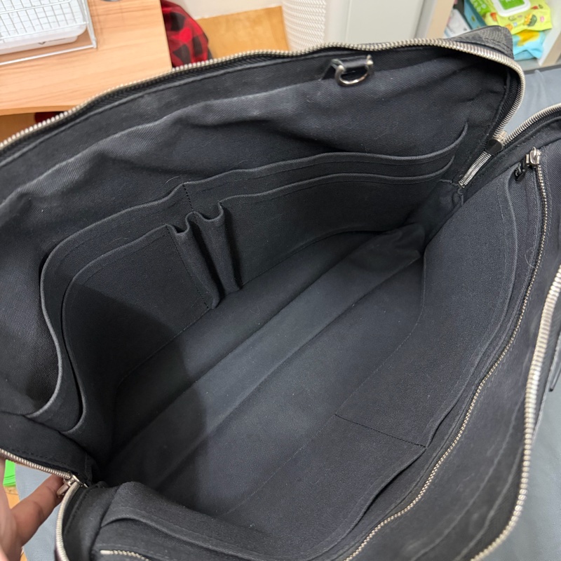 Lv黑棋盤格公事包（N41125）-5