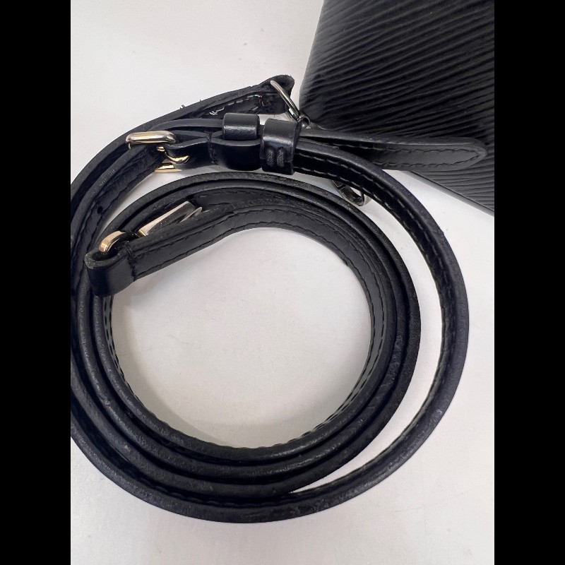 LV LockyBB黑色EPI水波紋肩背包-13