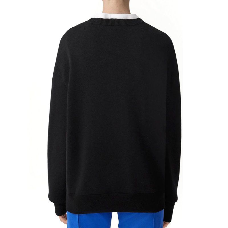 Burberry Chain Printed Sweater for Women in Black - 8063239-Black ( Size: S / M / L )-1