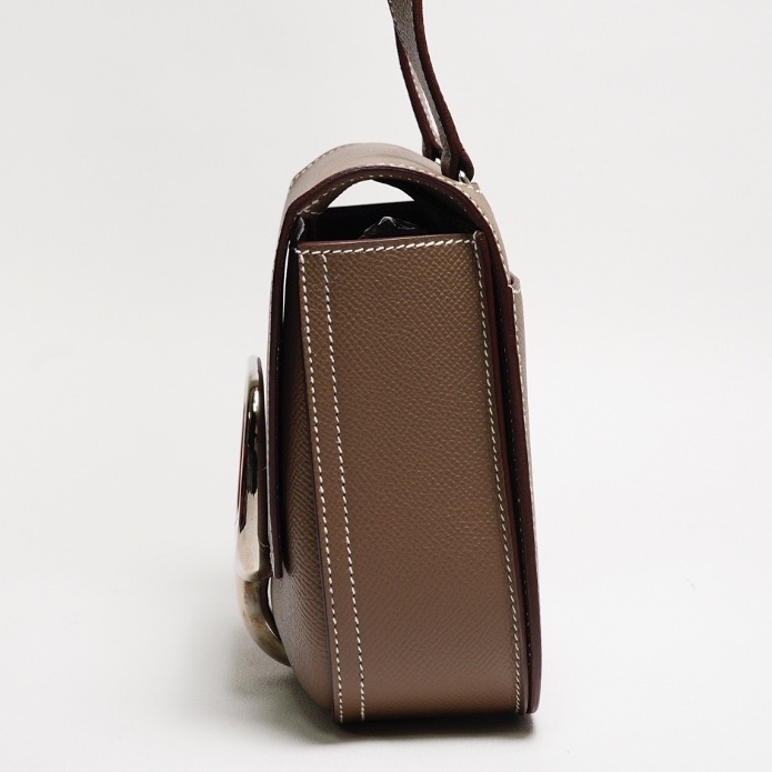 Hermes Della mini 屁股包 z刻（大象灰）-3