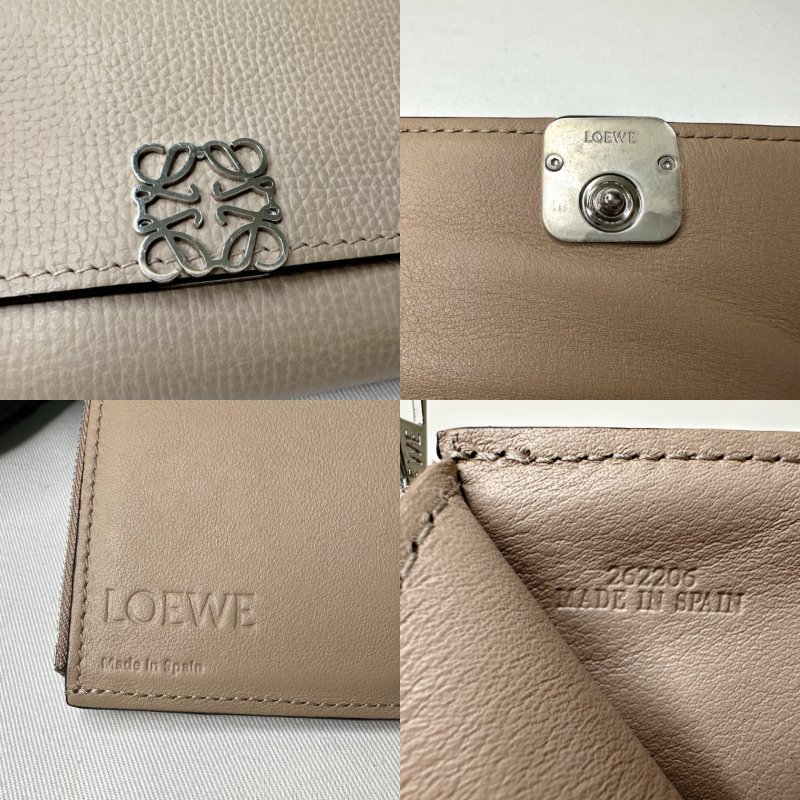 LOEWE Anagram沙色三短夾-7