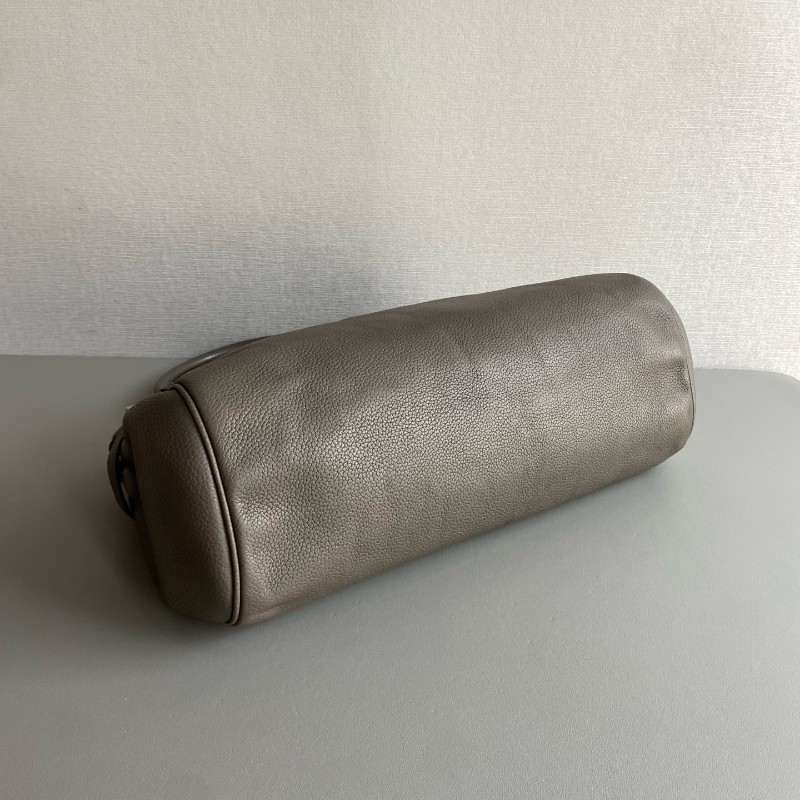 Hermes altas shoulder 灰色全皮手提包-4