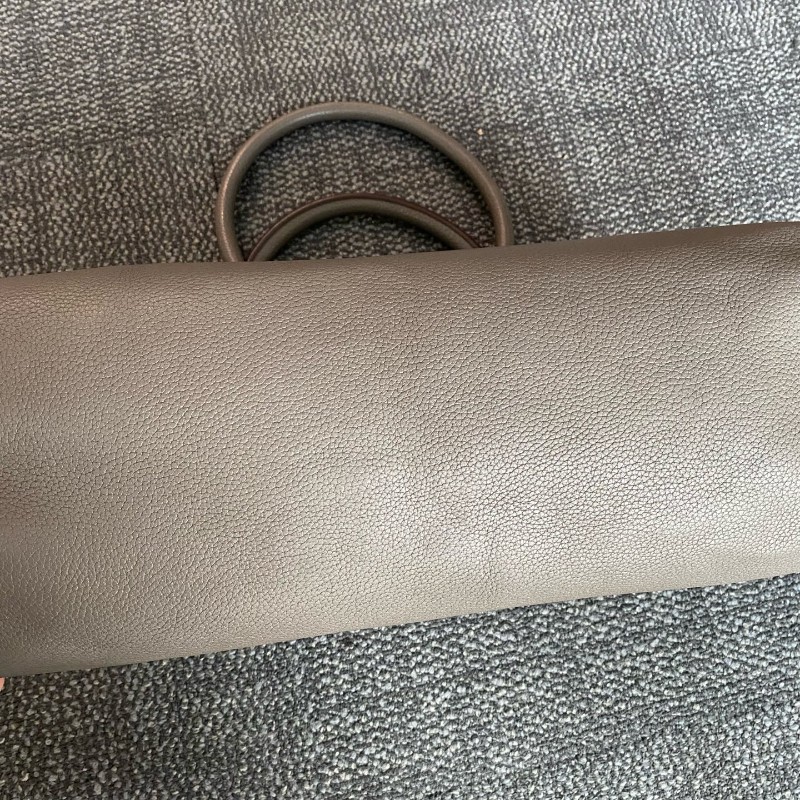 Hermes altas shoulder 灰色全皮手提包-11