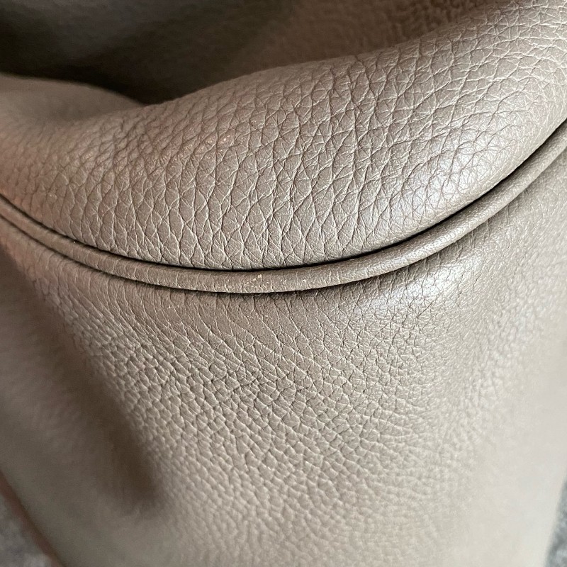 Hermes altas shoulder 灰色全皮手提包-13