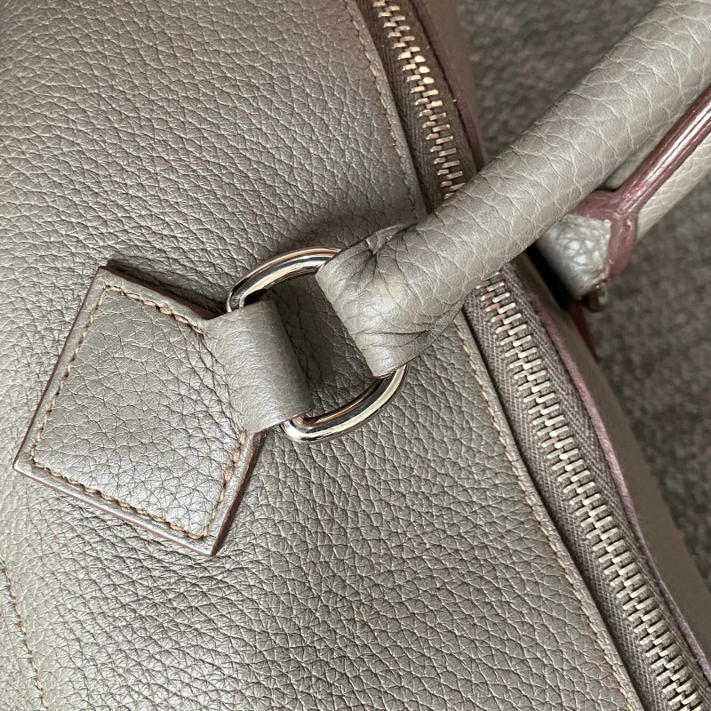 Hermes altas shoulder 灰色全皮手提包-22