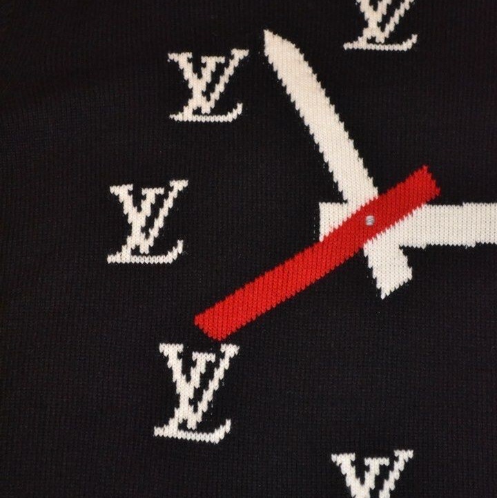 Louis Vuitton Clock Instarsia Pullover Sweater 針織長袖-2