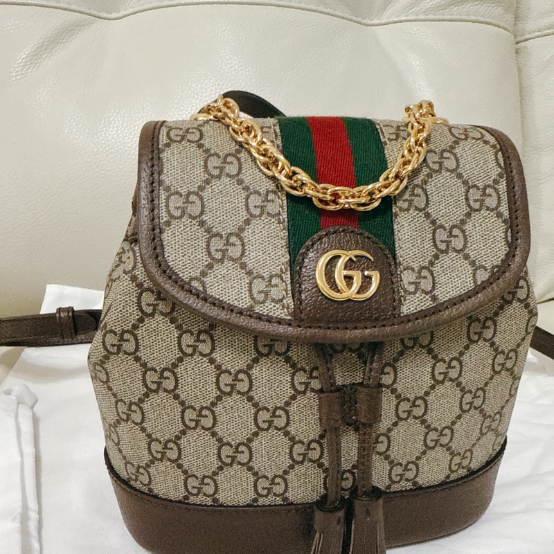《全新 小特賣》GUCCI 經典老花 後背包 795221 Ophidia GG-2