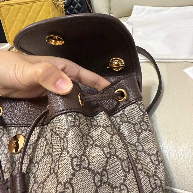 《全新 小特賣》GUCCI 經典老花 後背包 795221 Ophidia GG-3