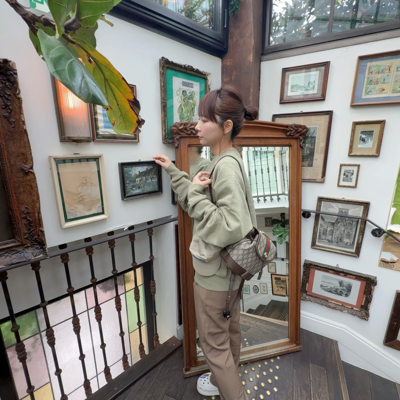 《全新 小特賣》GUCCI 經典老花 後背包 795221 Ophidia GG-23