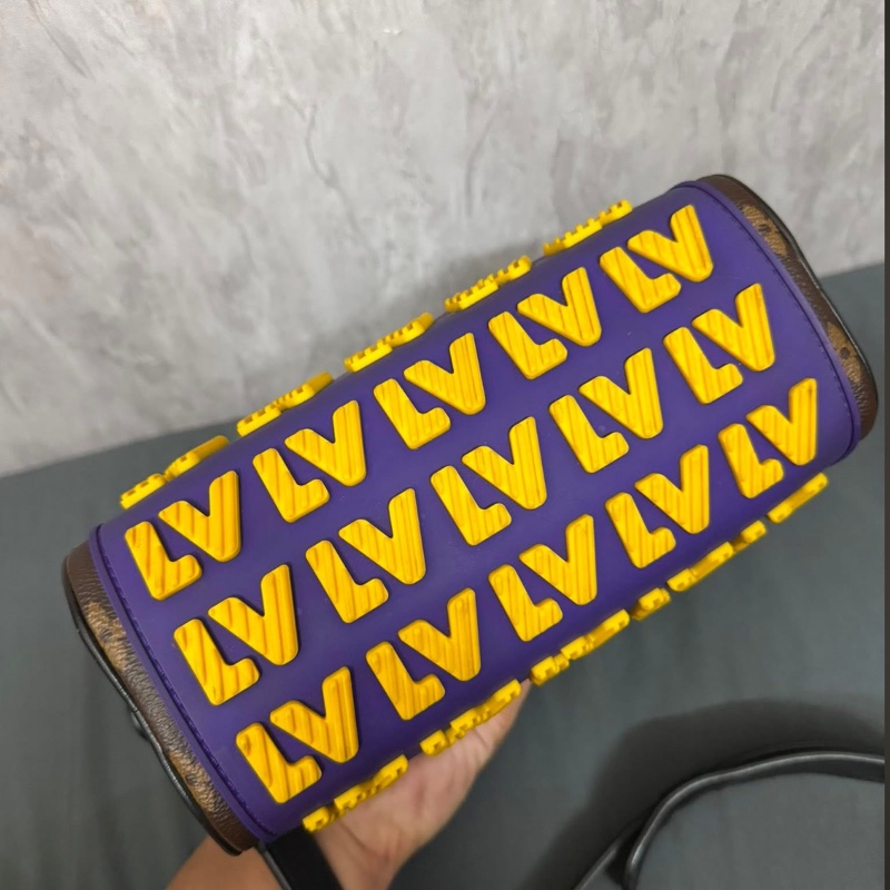 Lv Keepall XS 手袋 單肩包 (M45788)-4