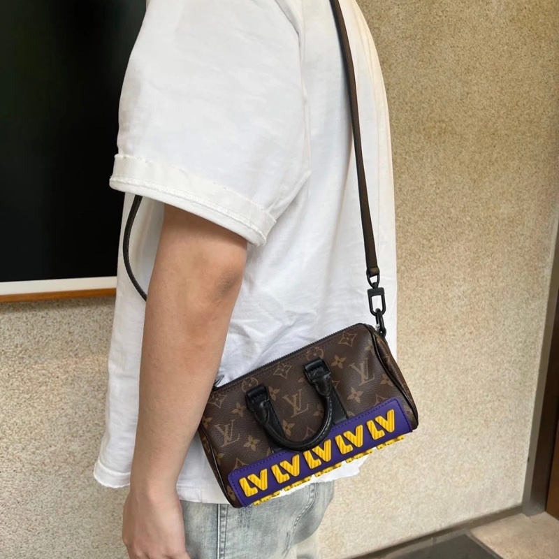 Lv Keepall XS 手袋 單肩包 (M45788)-11