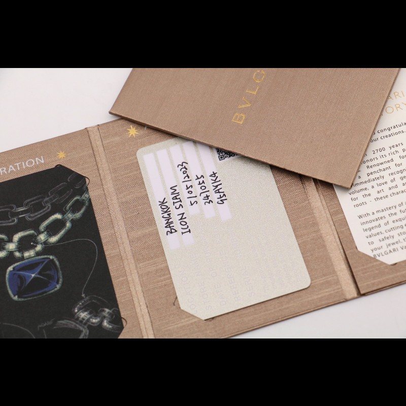 BVLGARI 玫瑰金黑陶瓷戒指 61號-4