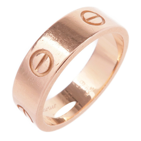 CARTIER 18K玫瑰金Love Ring戒指Cartier#59/US#8.75