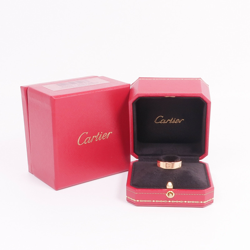 CARTIER 18K玫瑰金Love Ring戒指Cartier#59/US#8.75-9