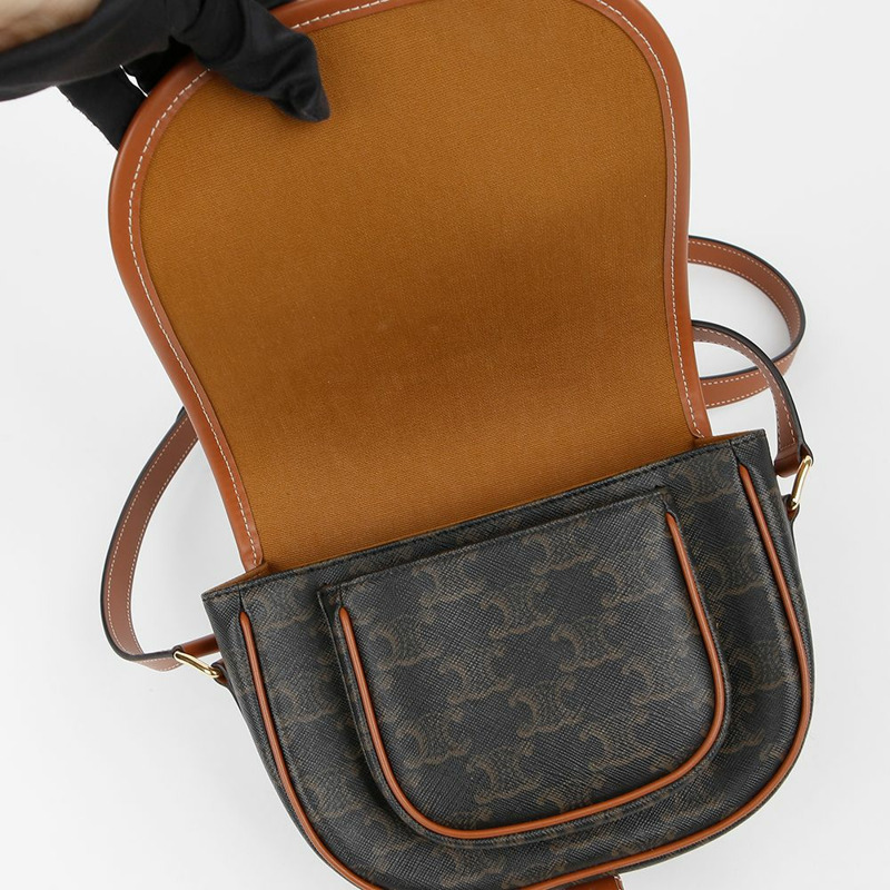 CELINE Polko 中單肩斜背包 191502BZJ-7