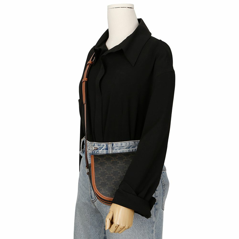 CELINE Polko 中單肩斜背包 191502BZJ-9