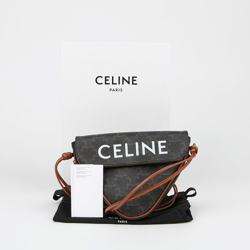【包稅】CELINE 三角形單肩斜背包 195902BZK-0