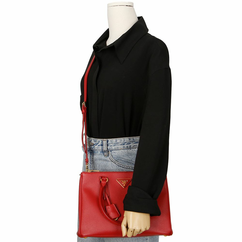 PRADA Galleria Lux 中型手提單肩包 1BA863-10